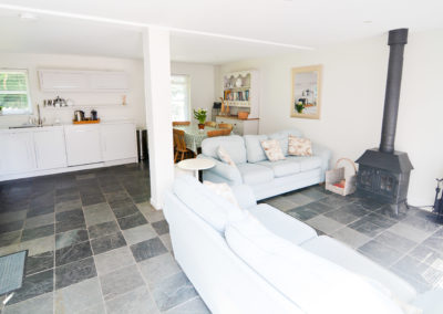 Living area downstairs of 3 bed self catering cottage
